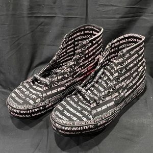 VANS SK8 HI TAPERED (We Are Beautiful) BLACK/PINK